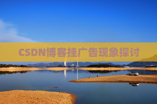 CSDN博客挂广告现象探讨